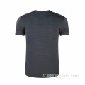 Summer Mens Kalite T-Shirt Moda Yansıtıcı Tişörtler